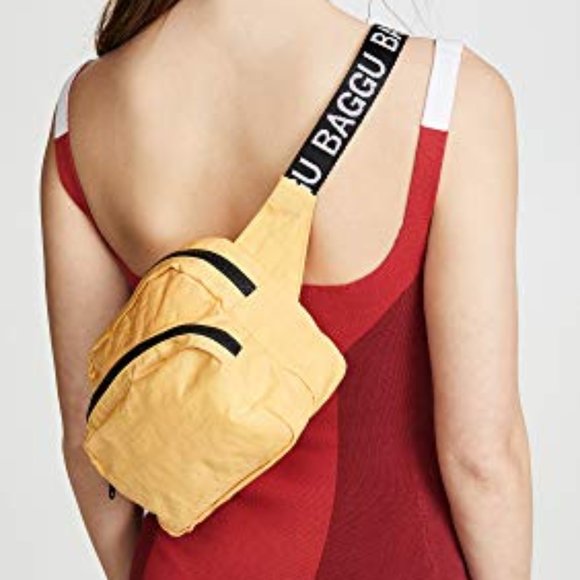 NWT Baggu Fanny Pack - Marigold w/ OG Strap - Picture 5 of 12